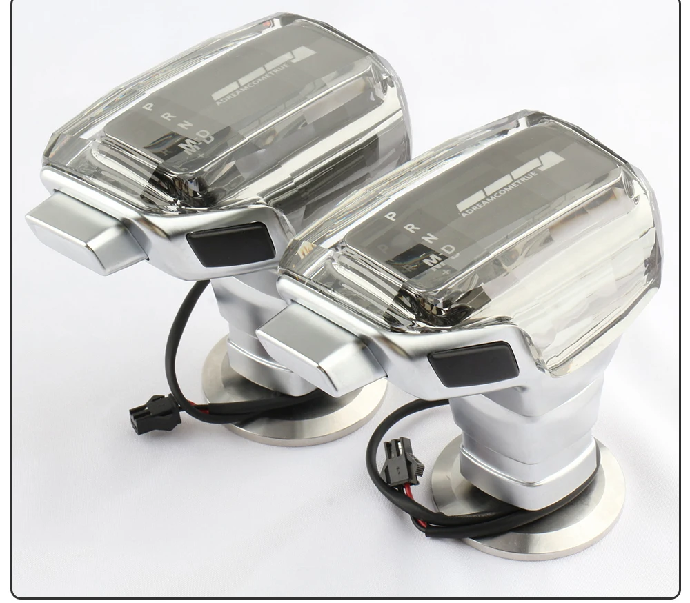 Automatic Gear Shift Knob Handball Lever Shifter LED Crystal For Renault Koleos