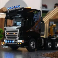 8*8 LESU 1/14 RC Tractor Truck Tamiyaya Radio Control Assembled Painted Model Light Sound Gifts ToucanHobby DIY Toys THZH1501 1