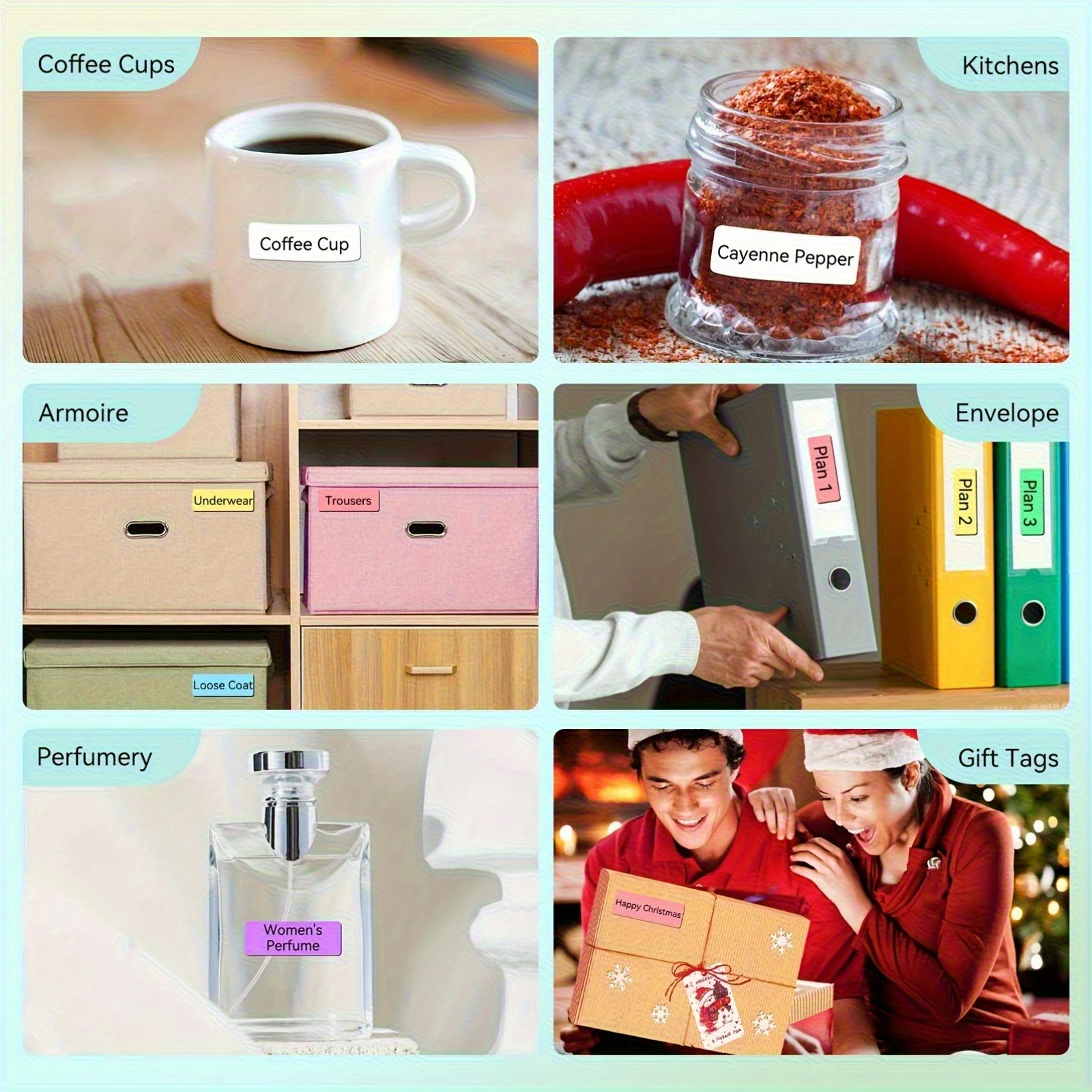 12 X 40 Mm Thermal Label Tape, Label Printer Tape, Suitable for Label Printers P15/D30/D32/D35/L11