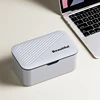 New Wet Tissue Box Desktop Seal Wipes Paper Storage Box Household Plastic Dust-proof with Lid Tissue Box for Home Office Decor 2