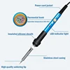Justable Temperature Electric Soldering Iron 220V/110V 60W Electric Soldering Iron Set Welding Solder Repair Tool 2