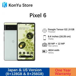 New Google Pixel 6 5G Smartphone  6.4