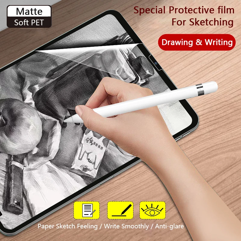 For Lenovo Tab M10 3Rd Gen 10.6" Xiaoxin Pad 11.5 2023 P11 Plus P12 Pro Drawing Writing Paper Screen Protector Anti-Glare Film