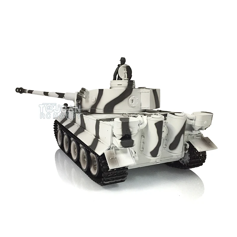 1/16 HENG LONG Model 7.0 Upgraded Metal Version German Tiger I RTR RC Tank 3818 RC Panzer Car TH19117-SMT4 3