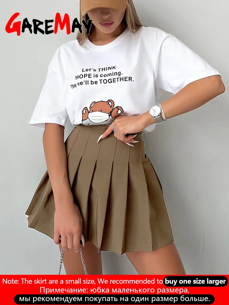 2026 Filles Été Mode Taille Tennis Pliée Jupe Mince Casual