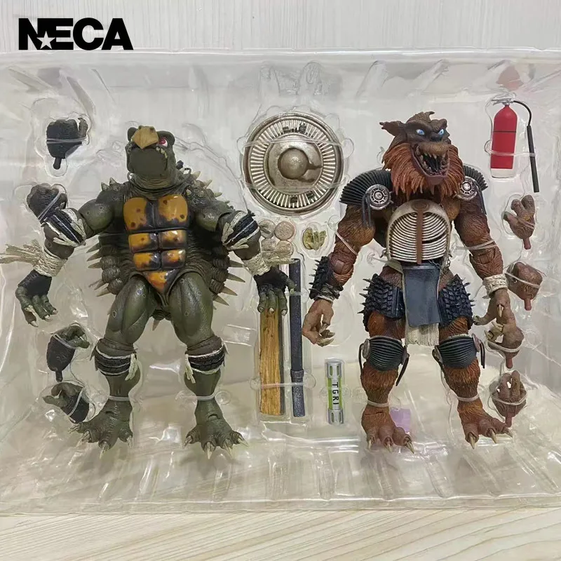 

NECA черепахи и Лазар, 7 дюймов, экшн-фигурка, модель, коллекционная игрушка для мальчиков, фигурка 18 см