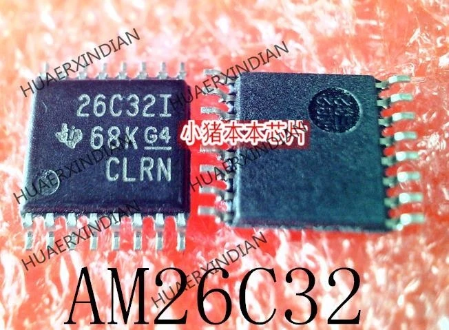 

AM26C32IPWR AM26C32IPW 26C32I TSSOP16 Новый и оригинальный