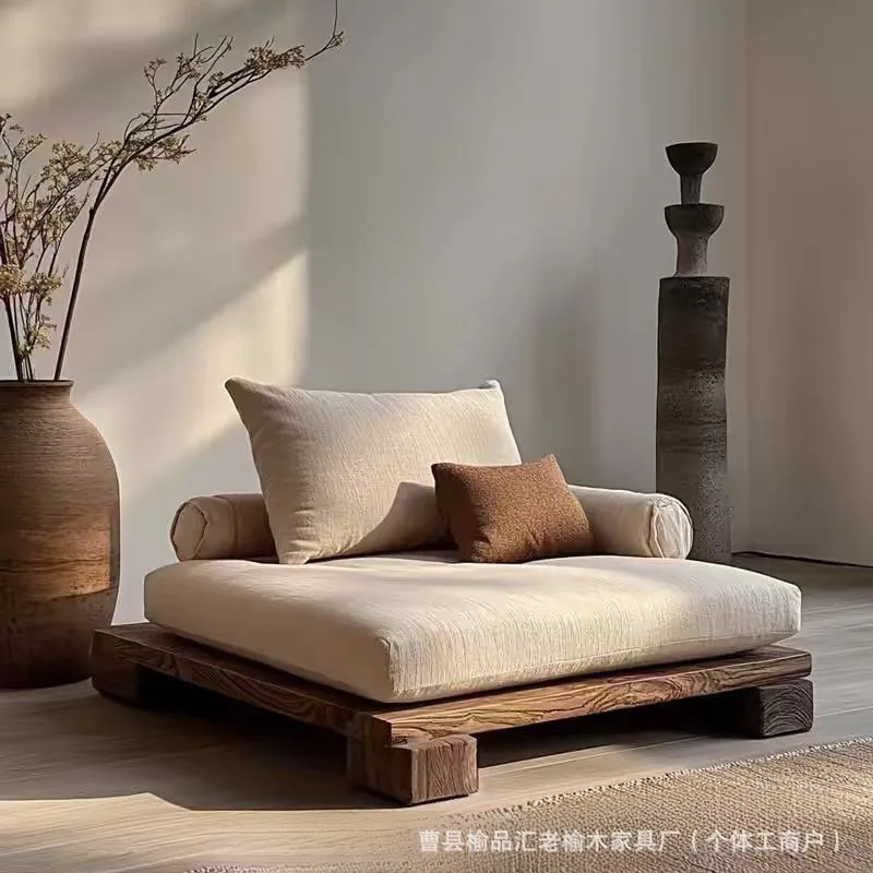 Solid Wood Lounge Chair 4