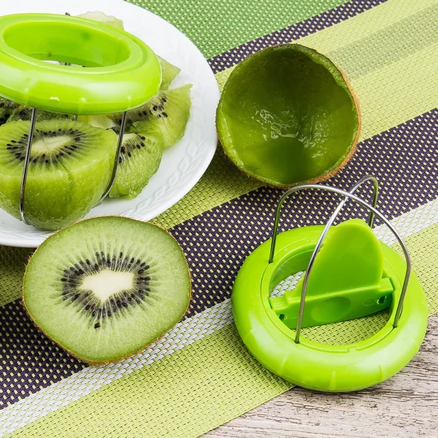 Detachable Kiwi Cutter Fruit Peeler Kitchen Tool Efficient Lemon Peeling Gadget Creative Salad Prep Accessory Compact Design 3