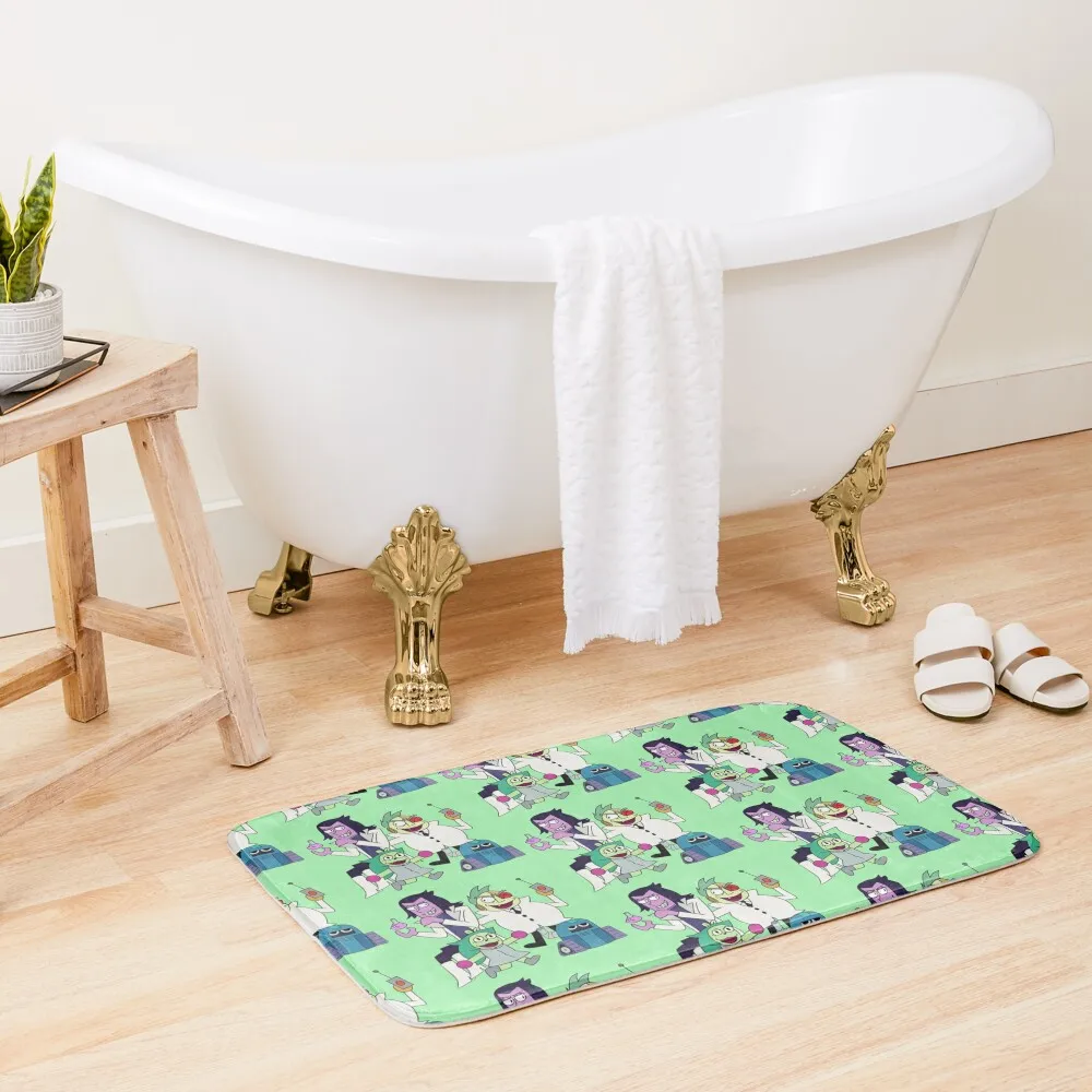 

Voxman Family Inspired by Promotional Art Pack 1 Bath Mat Bathroom Carpets House Interior Entrance Non Slip Carpet Mat
