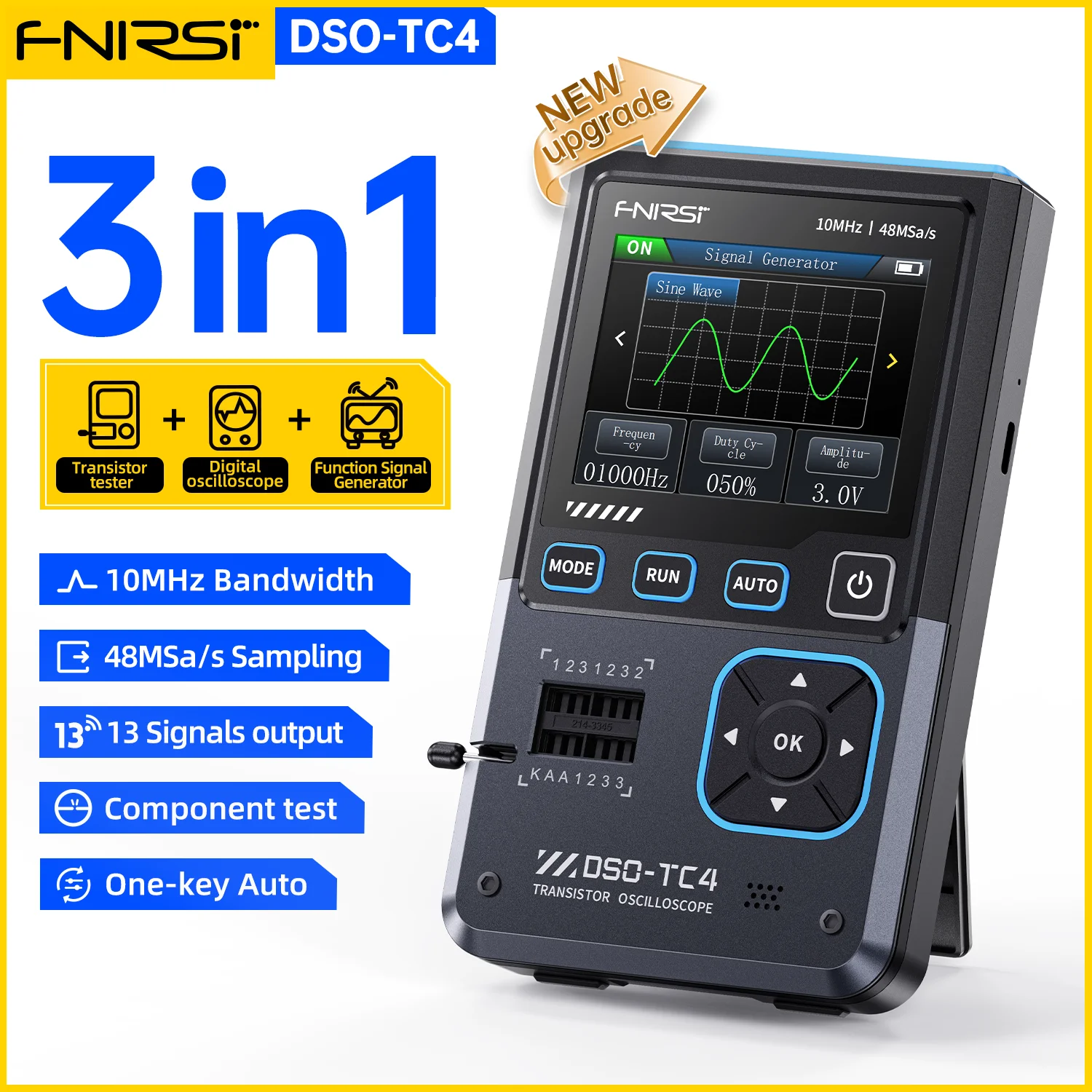 DSO-TC4 TC3 Upgrade 10MHz 48MSa/s Electrician Tool