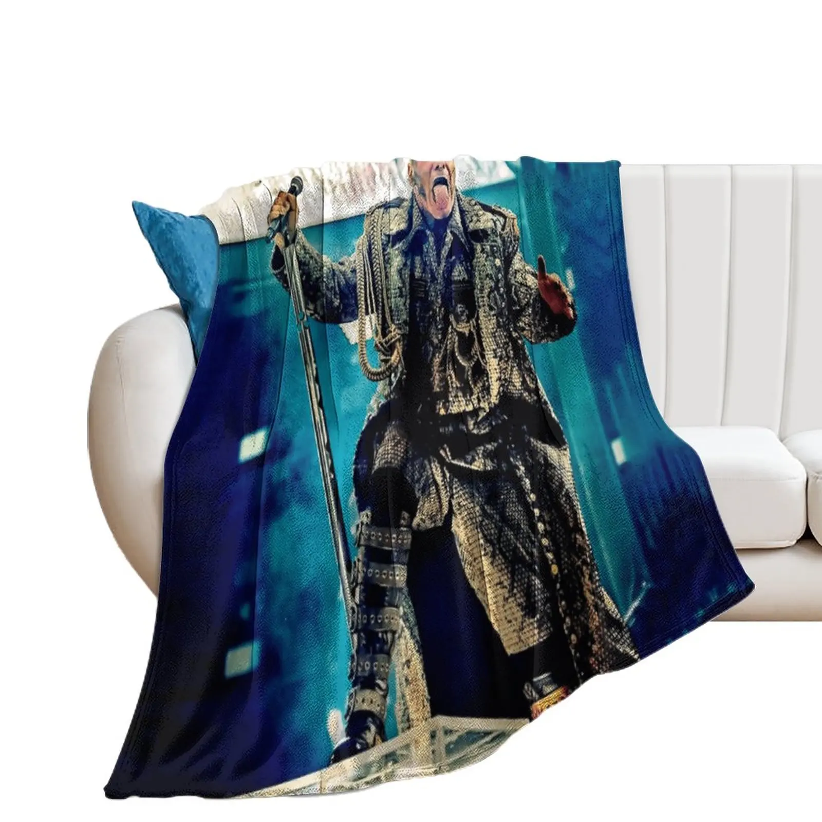 

Woolen Blanket Till And Lindemann in ConcertDurable Resist Shrinkage Travel Yoga Creative