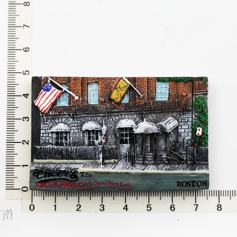

Massachusetts Fridge Magnet,Creative,Travel,Commemorate,Crafts,3D,Ornaments,Magnetism,Resin Material,Refrigerator Stickers
