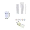 4 PCS Football Accessories Men Women Non-slip Sports Football Socks Bandage Shin Guards Elastic Socks Cover 5