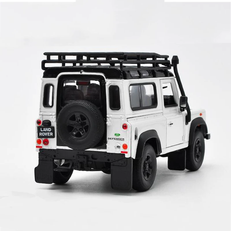 Welly 1/24 Land Rover Defender Alloy Car Model Diecast Metal Toy Off-Road Vehicle Car Model Simulation Collection Childrens Gift 5
