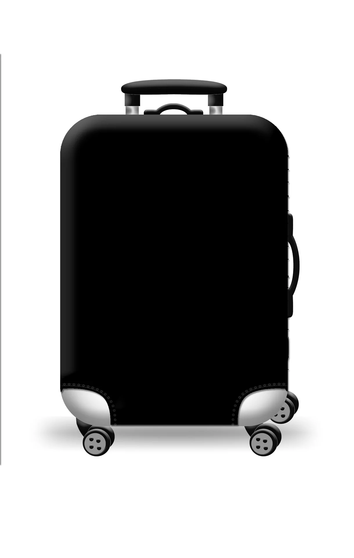 Universal Elastic World Map Luggage Protective Cover - Travel Accessory