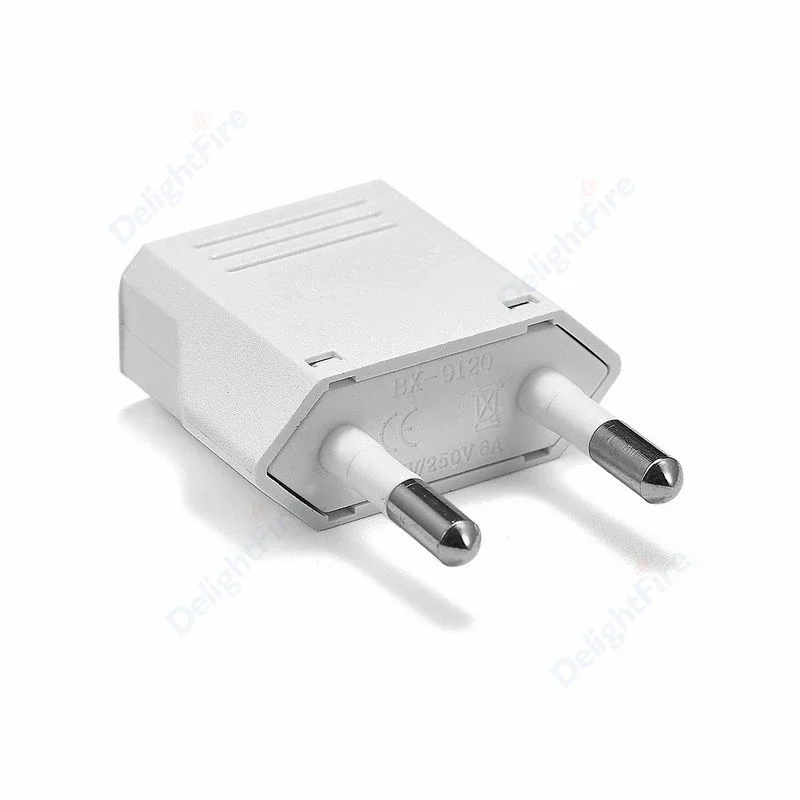 KR Plug Adapter 4.0 To 4.8 mm Converter US To EU Travel Adapter 250V 6A Electrical Socket AC Outlets Power Charge Wall Socket plug adapter electrical socket power socket