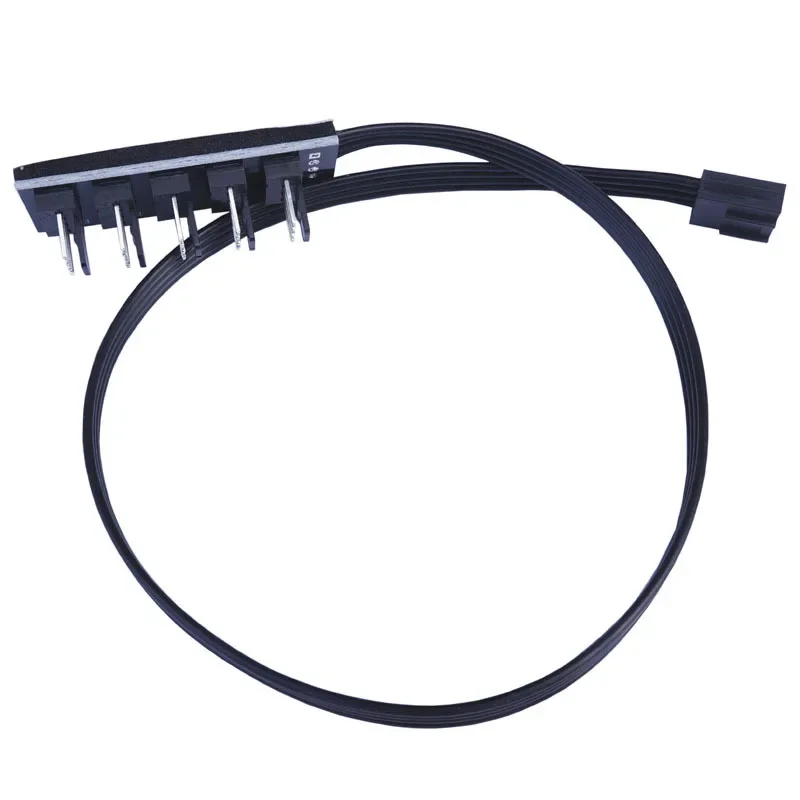 40cm 1 To 5 4-pins Molex TX4 PWM Fan CPU Hub Computer PC Case Chasis Cooler Power Extension Cable Splitter Adapter Controller