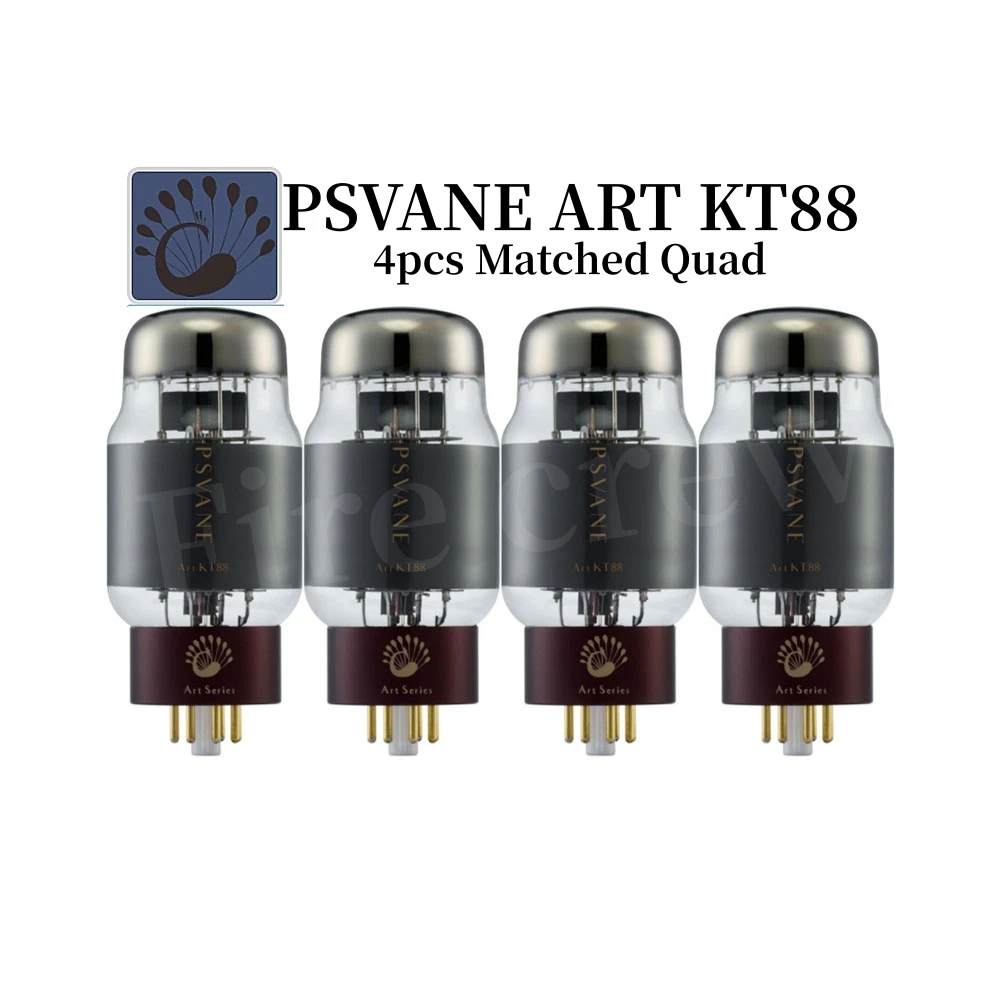 Fire Crew PSVANE ART KT88 Vacuum Tube Upgrade 6550 KT120 EL34 KT66 KT77 KT100 WEKT88 Audio Valve Electron Tube Amp Matched Quad 6