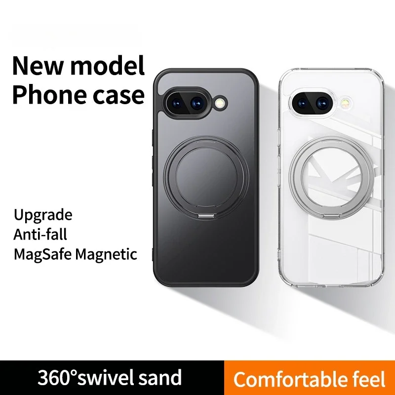 Magnetic 360° Rotating Stand Shockproof Phone Case with Holder