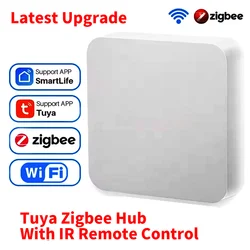 Smart Home Wireless Bridge Hub with App Remote Control and Voice Assistant Compatibility (With IR)