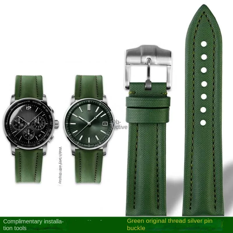 thumbnail image 1 of Correa de reloj de lona para AP CODE 11.59 Series 15210 26393 Correa de reloj de lona de nailon Accesorios Pulsera de pulsera 20 mm 21 mm 22 mm, 1 of 5