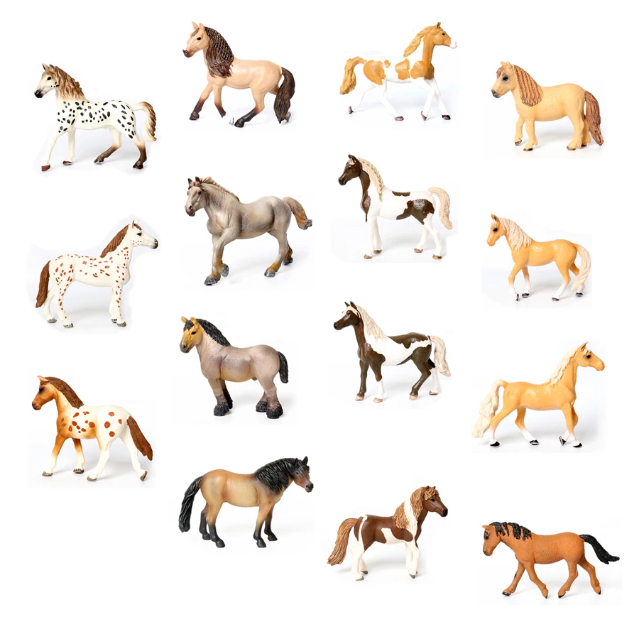 

Hobby Horse Animal Figures Novel Children Toys Games Children's Plastic Animals Toy Child Action Figure Christmas Gifts for Kids