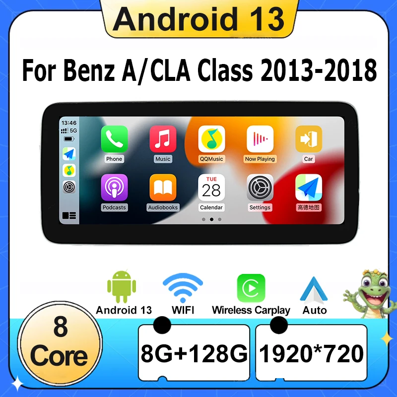 

Factory Price Android13 Multimedia For Mercedes Benz A Class-W176 CLA-C117 GLA-X156 Car Video Player GPS Navigation Bluetooth