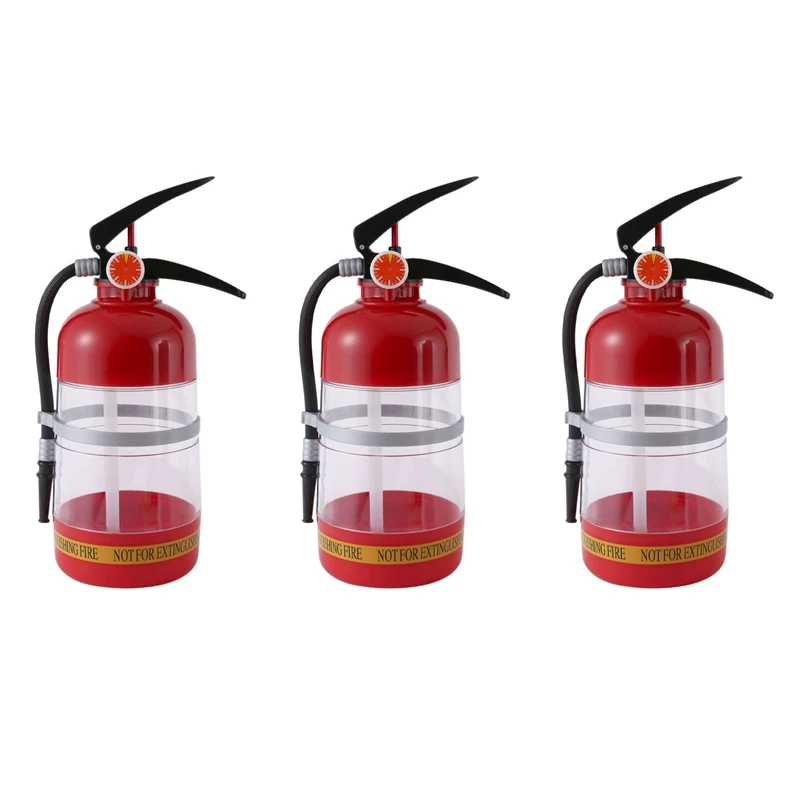 

3X 2L Wine Drink Dispenser Fire Extinguisher Pourer Party Beer Water Dispenser Beer Barrels Beverage Liquor