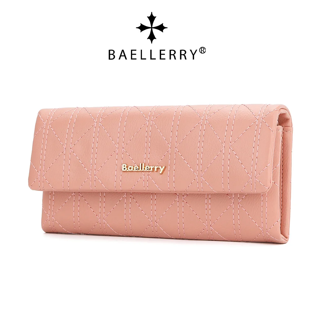 

Baellerry New Women Long Wallets Phone Bag Big Capacity Handbags Card Holder Zipper Female Clutch Bag Coin Pocket Women Purses