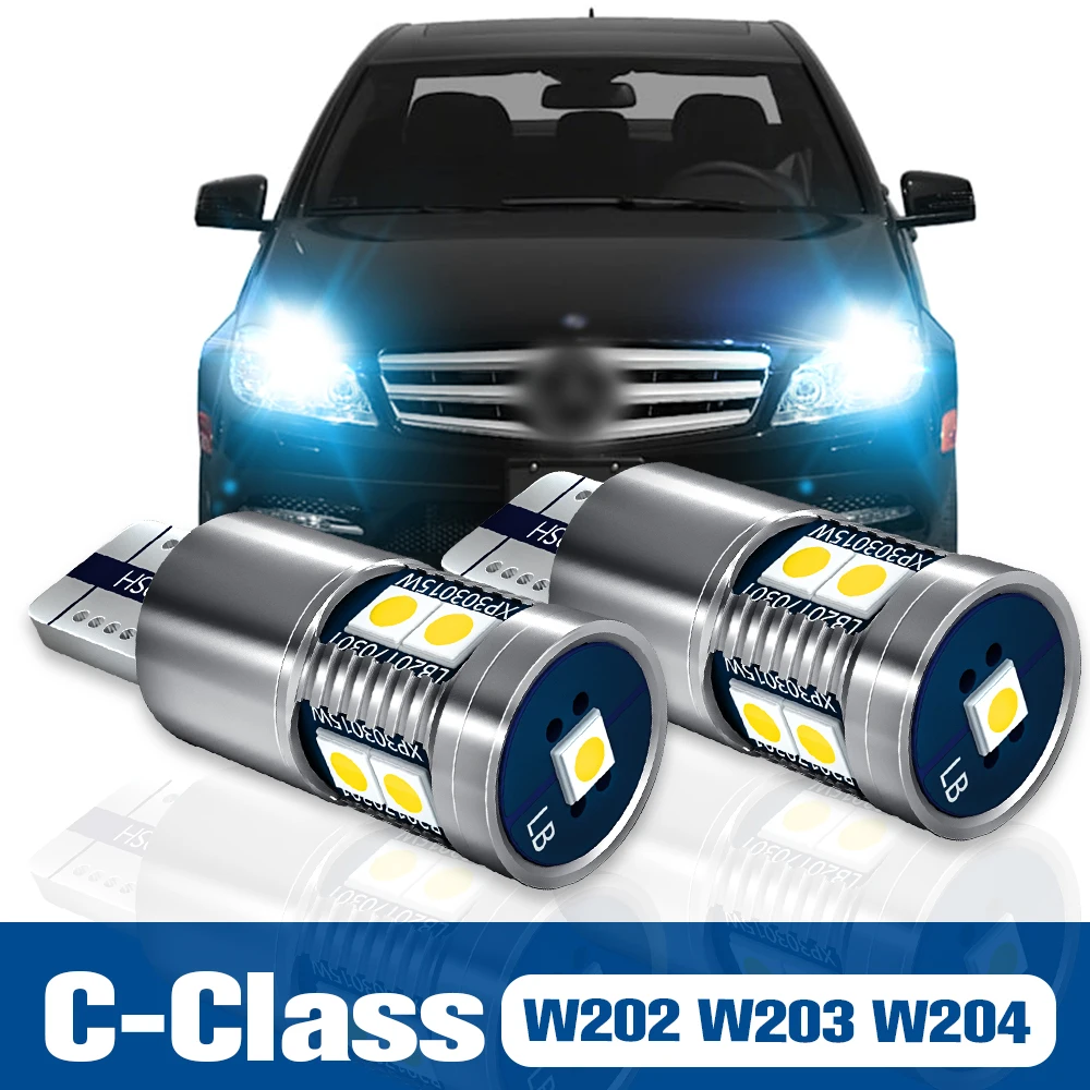 

2pcs LED Clearance Light Bulb Parking Lamp Accessories Canbus For Mercedes Benz C Class W202 W203 W204 2006 2007 2008 2009 2010