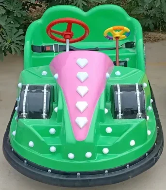 High Attendance Amusement Play Ground Park Kiddie Rides on Toys with Light Battery Remote Bumper Car for Sell