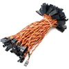 10Pcs 10/15/20/30/50/100cm Anti-interference Servo Extension Cable 30/60 Core For RC Servo Futaba JR Helicopter Drone Car Parts 3
