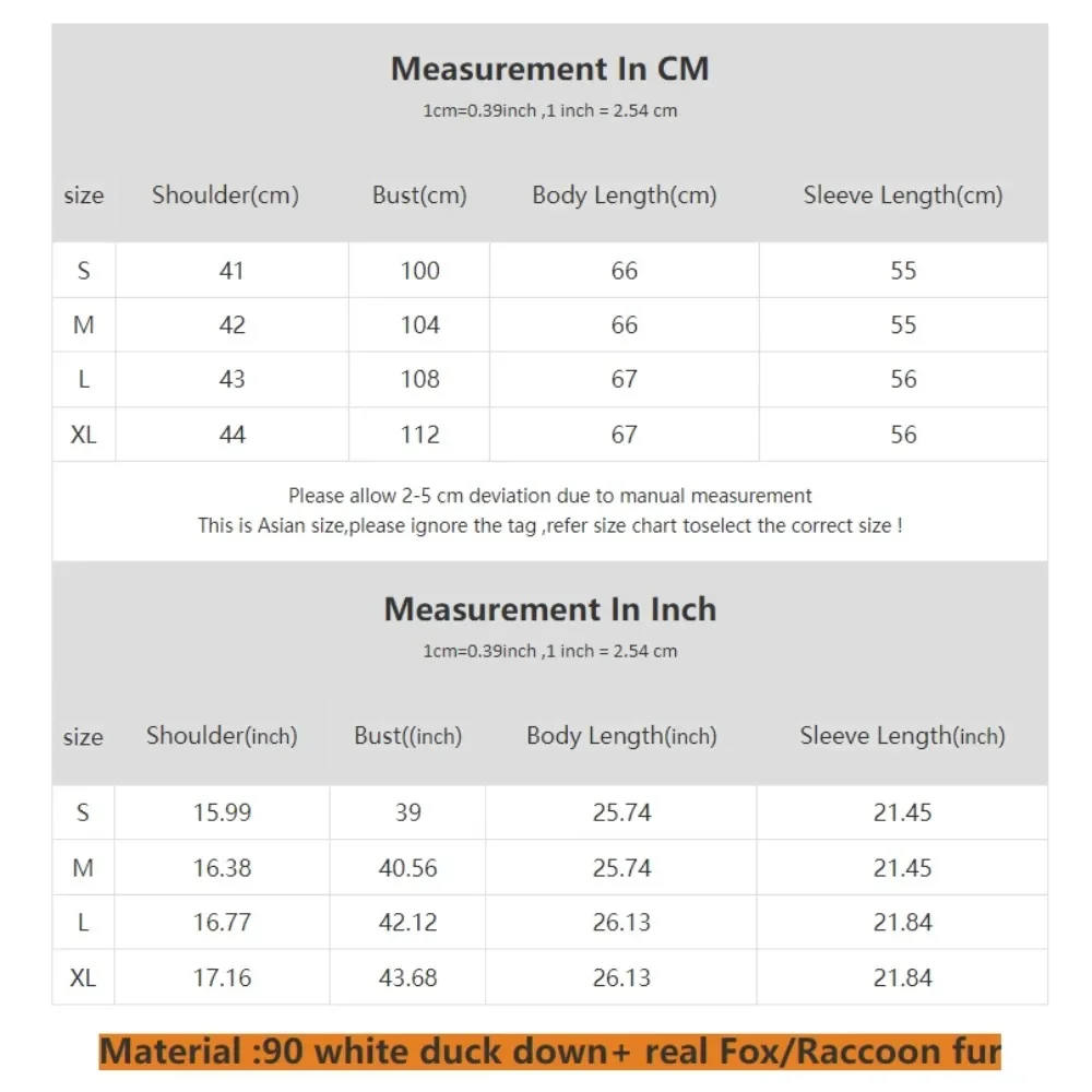 OFTBUY 2024 Winter Puffer Jacket Women Real Fox Fur Hooded Thick Warm White Duck Down Coat Female Parkas Waterproof Fur Jacket - Image 6