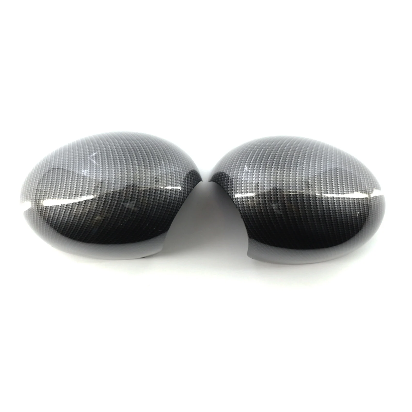 

2PCS Door Side Wing Mirror Cover Rearview Mirror Cover For-BMW Mini R55 R56 R57 51162754913 51162754914