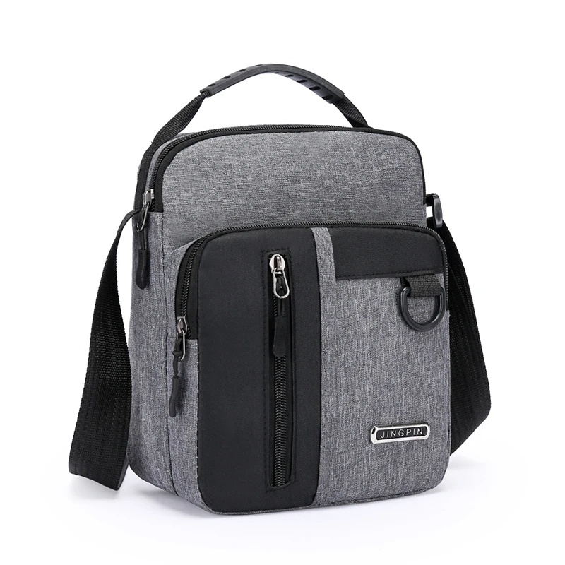Men's crossbody bag with adjustable shoulder straps, multifunctional shoulder bag, casual outdoor bag