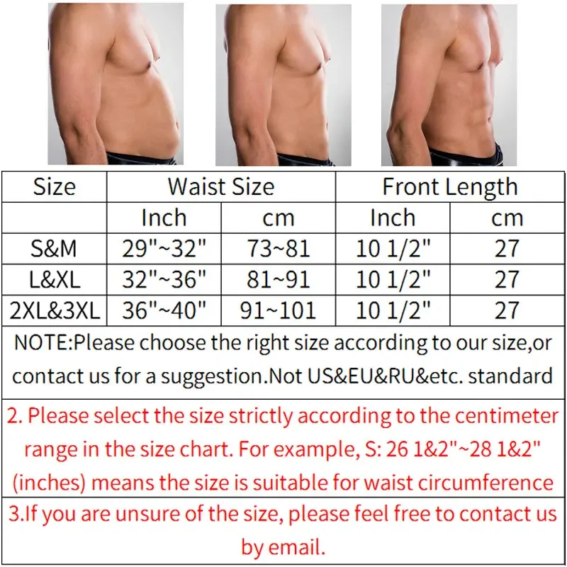 Mens Abdomen Reducer Sauna Body Shaper Fitness Sweat