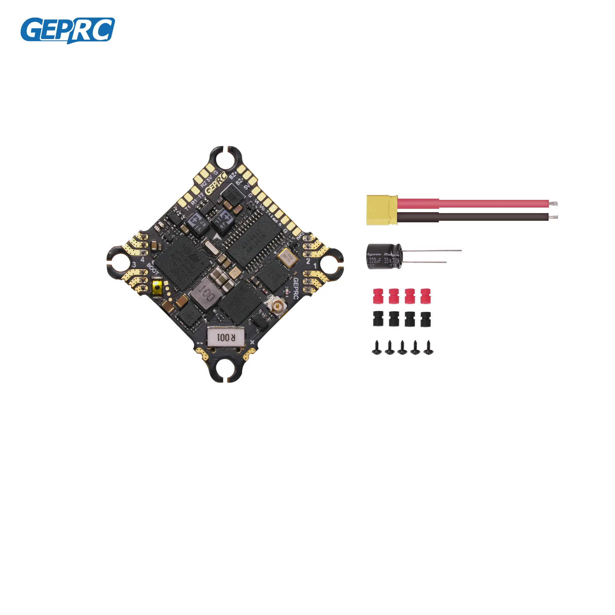 

GEPRC TAKER F411 8Bit 12A AIO Flight Controller Built-in ELRS Receiver with Gyro Buzzer for FPV Freestyle Cinewhoop Drone