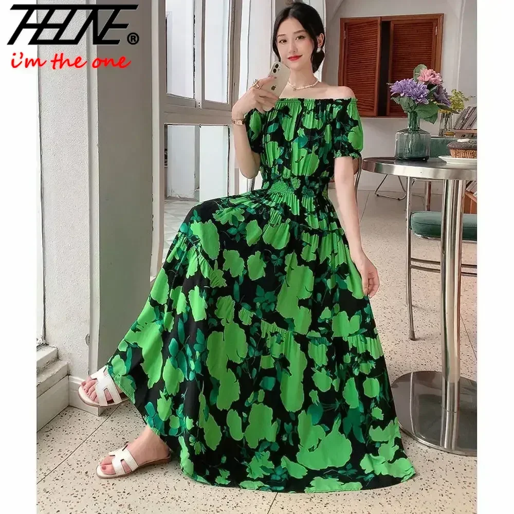 Long Maxi Dress Women Clothing Spring Summer Bohemian