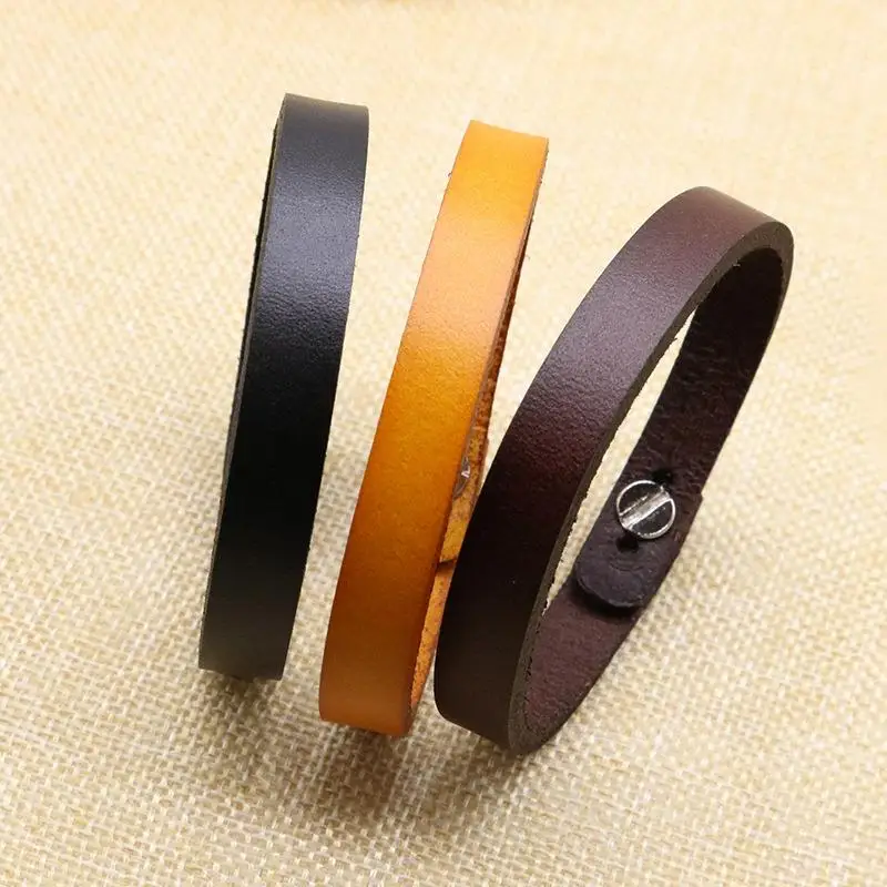 Bracelet en cuir homme original design