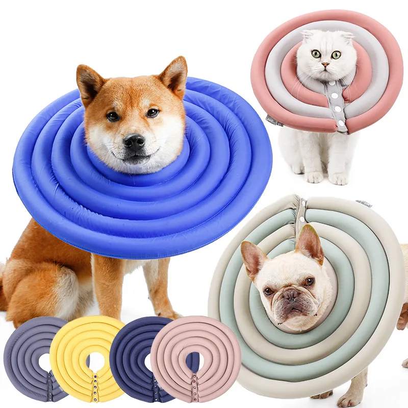 Elizabethan Dog Collars Surgery Recovery Protective Pet Cone Neck Circle Protective Soft Waterproof Cat Collar Pet Supplies Elizabethan Dog Collars Surgery Recovery Protective Pet Cone Neck Circle Protective Soft Waterproof Cat Collar Pet Supplies