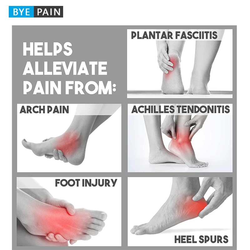 1Pair Ankle Compression Sleeve Open Toe Ankle Compression Socks Plantar Fasciitis Support Brace for Men Women Arch Support