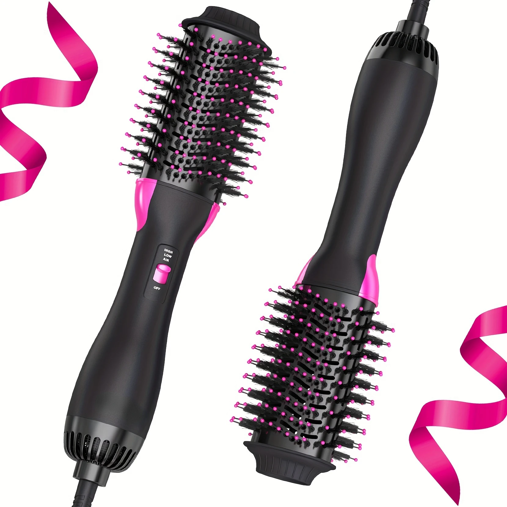 

Hair Dryer Brush Blow Dryer Brush in One - Upgraded Plus 2.0 One-Step Hot Air Brush - 4 in 1 HairDryer Styler and Volumizer for