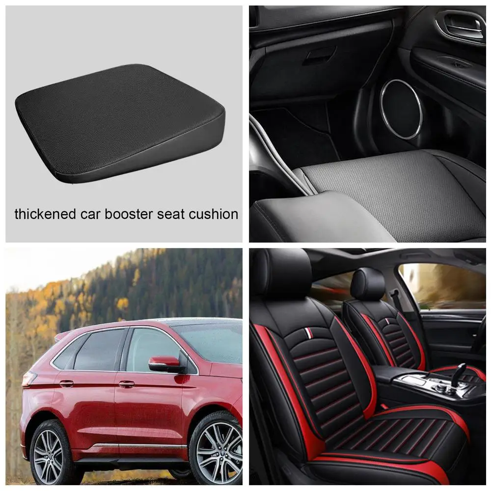 Keil Auto Sitzkissen Erwachsene Booster Sitzkissen Pad Kurze Menschen Fahrer Sitz Booster Ergonomische Schräge Sitzkissen Für auto – Detail 7