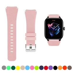 Silicone Strap - Premium 20mm/22mm Watch Band Replacement - 22mm (Soft powder 15)