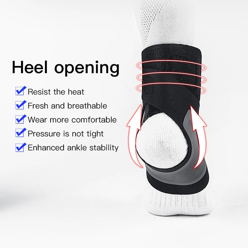 1 Pcs Sports Ankle Support Bandage Ankle Brace Nylon Ankle Compression Support Gym Fitness Basketball Football Running