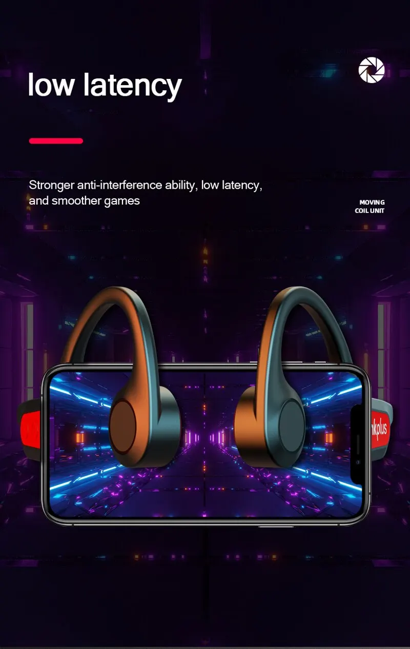 Lenovo x3 pro csontvezető fejhallgató tws fone fone bluetooth fejhallgató vezetői kerékpáros fejhallgató sportfutó fejhallgató