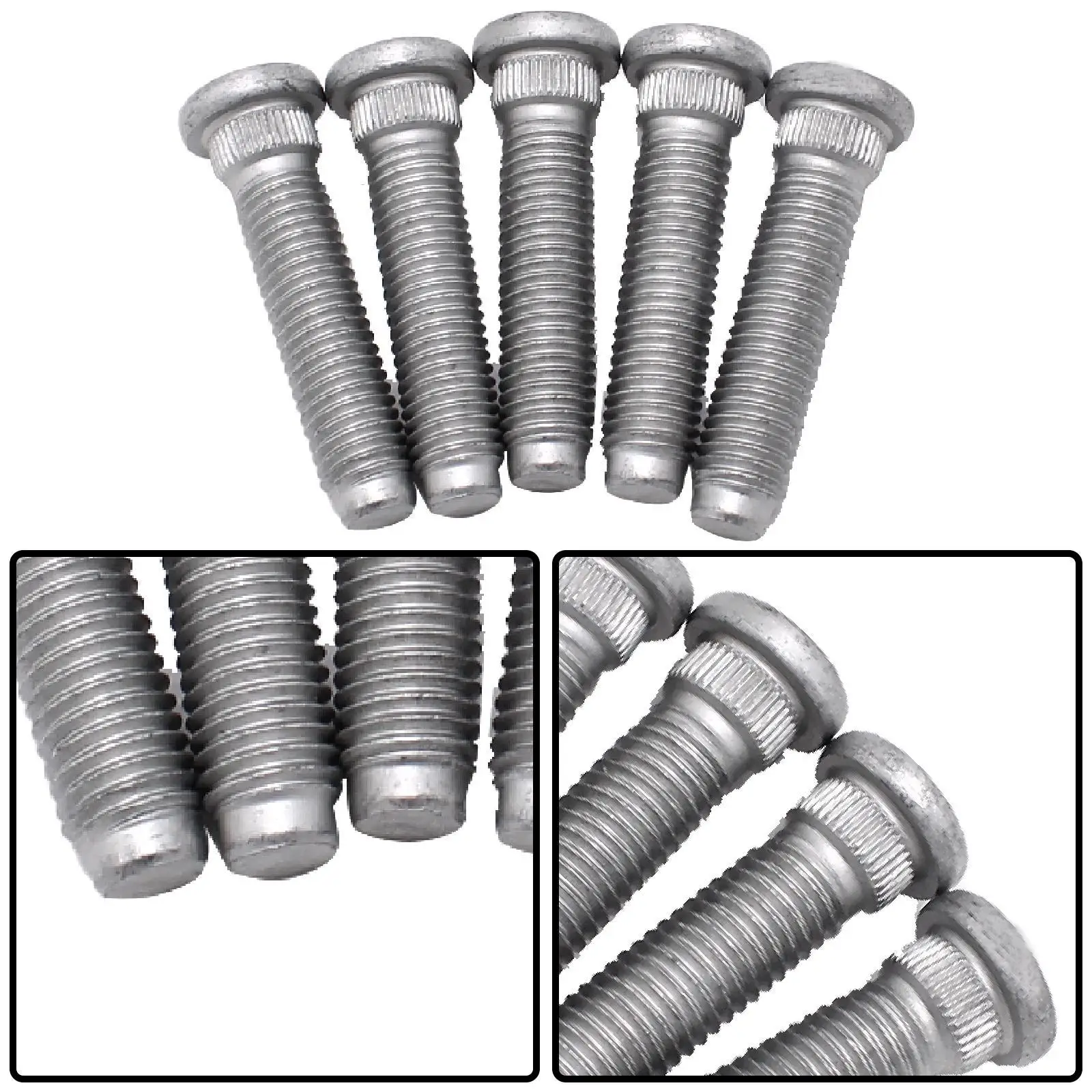 5 Pieces Wheel Hub Studs Professional M14x60mm 1764269 Sturdy for Ford Transit