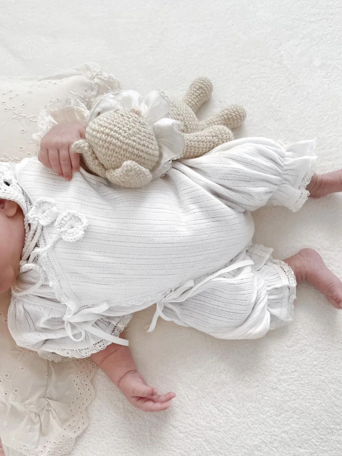 2025 Summer New Baby Short Sleeve Romper Solid Boy Girl Newborn Hollow Out Thin Jumpsuit Infant Toddler Cotton Clothes 0-24M 2