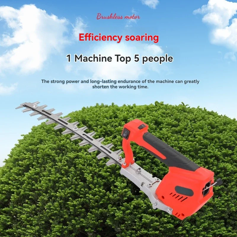 Big Tree ping Lithium Scimitar Double Edged Cordless Hedge Trimmer Cutter For Garden